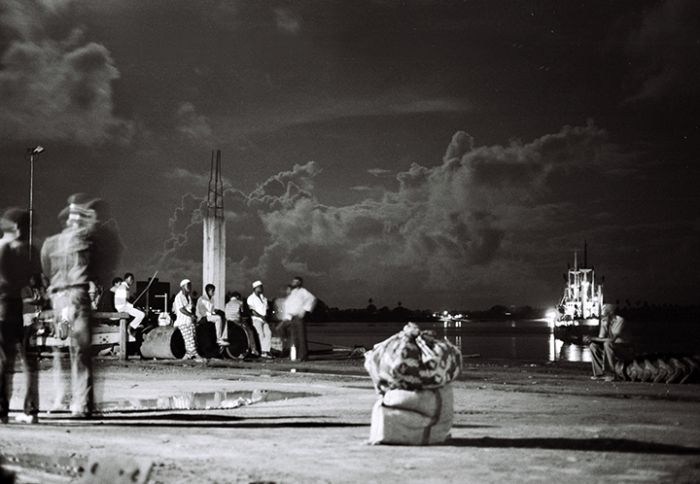 Tanzania, Mjini Magharibi Prov, Night At The Port, 1984, 35mm.4